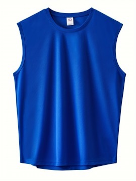 Mens Ultra-Breathable Featherweight Sleeveless Tank Top - Quick Dry Sport Casual Style - Gym-Ready Athletic Vest