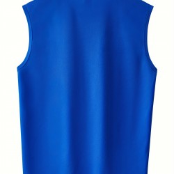 Mens Ultra-Breathable Featherweight Sleeveless Tank Top - Quick Dry Sport Casual Style - Gym-Ready Athletic Vest