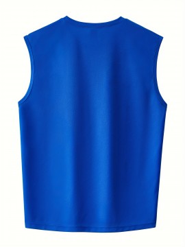 Mens Ultra-Breathable Featherweight Sleeveless Tank Top - Quick Dry Sport Casual Style - Gym-Ready Athletic Vest