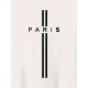 Men's Summer Fashion Tank Top - Casual Round Neck, Stretchy Polyester & Spandex Blend, Breathable Sleeveless Shirt with Trendy Paris Print, Perfect for Gym & Sports, Non-Transparent