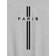 Men's Summer Fashion Tank Top - Casual Round Neck, Stretchy Polyester & Spandex Blend, Breathable Sleeveless Shirt with Trendy Paris Print, Perfect for Gym & Sports, Non-Transparent