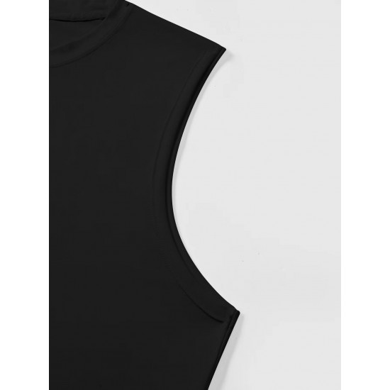 Men's Athletic Tank Top - Quick-Dry, Moisture-Wicking & Breathable | Perfect for Gym, Running & Training | Summer Sleeveless Shirt with Unique Graphic Design