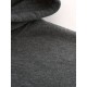 Plus Size Men's Cozy Solid Hoodie - Soft, Breathable, Warm, and Fashionable Casual Hooded Sweatshirt for Autumn and Winter - Ideal for Daily Wear, Outdoor Activities, and Gift Giving