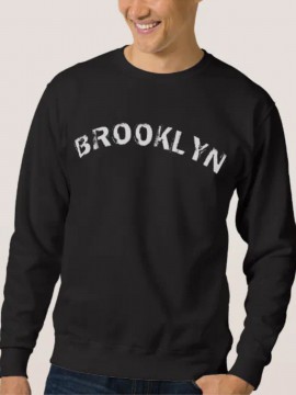 1 extra men's round neck long sleeved sweatshirt, made of pure, breathable, lightweight, suitable for parties, casual, suitable for family, boyfriends, girlfriends, lovers, vintage nostalgic Brooklyn T-shirt, American city sweatshirt