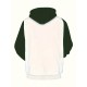 Plus Size Men's Color Block Long Sleeve Casual Stylish Hooded Pullover Hoodie