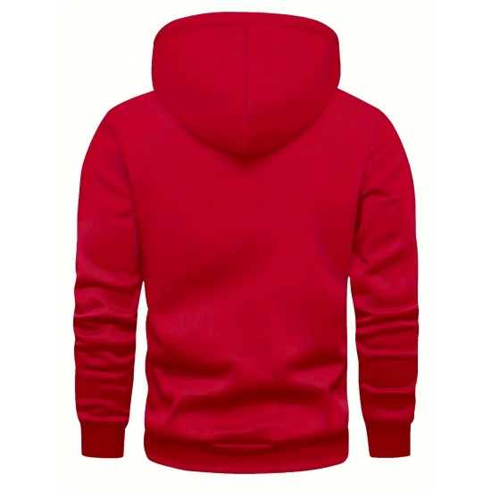 1 counts Casual and Fashionable Oversized Men's Hoodie, PLUS SIZE