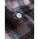 Plus Size Men's Plaid/Striped Shirt Spring Fall Winter Long Sleeve Shirt, Men's Clothing