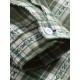 Plus Size Men's Plaid/Striped Shirt Spring Fall Winter Long Sleeve Shirt, Men's Clothing