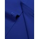 Men'S Plus Size Dress Shirts, Polyester Blend, Casual Work Style, Lapel Collar, Slight Stretch, Solid Color, Button-Down, Regular Fit, Woven, for All Seasons