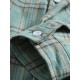 Plus Size Men's Stripes/Plaid Print Shirt Oversized Long Sleeve Shirt For Fall Winter, Men's Clothing