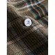 Plus Size Men's Plaid Shirt Oversized Long Sleeve Shirt For Fall Winter, Men's Clothing