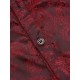 Men's Long Sleeve Paisley Button Down Shirts Floral Print Shirt For Wedding Party Prom