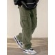 [Customer Favorite] Men's Stylish Drawstring Cargo Pants with Multiple Pockets - Comfortable, Casual Wear for Hiking & Outdoor Activities