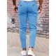 Mens Chinos Slim Fit Pants Flat Front Stretch Skinny Tapered Dress Pants Comfort Casual Solid Trousers