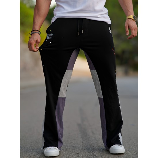 Stylish Loose Fit Casual Pants for Men - Comfortable Streetwear Design, Soft Fabric, Relaxed Silhouette, Perfect for Daily Wear - Trendy Fashion Essential