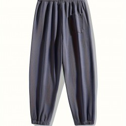 Men's Casual Loose Fit Drawstring Sweatpants For Casual Daily Wear