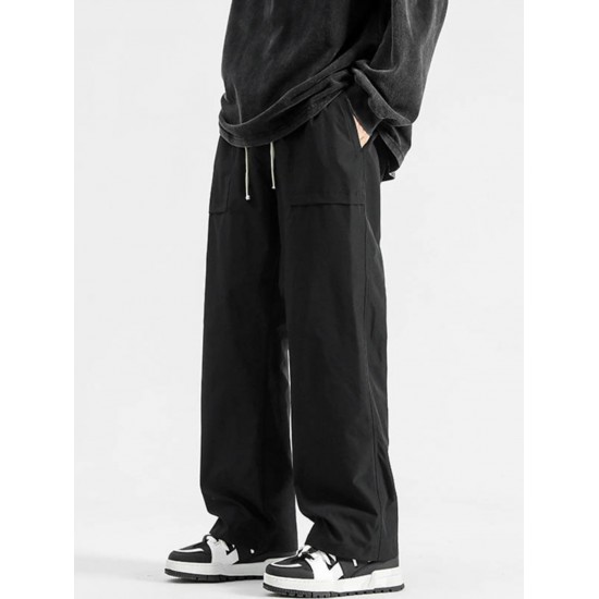 New style pants men's casual pants sports pants loose straight pants